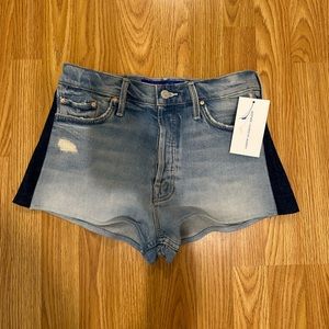 MOTHER booty shorts - Tomcat kick short x Caroline Murphy